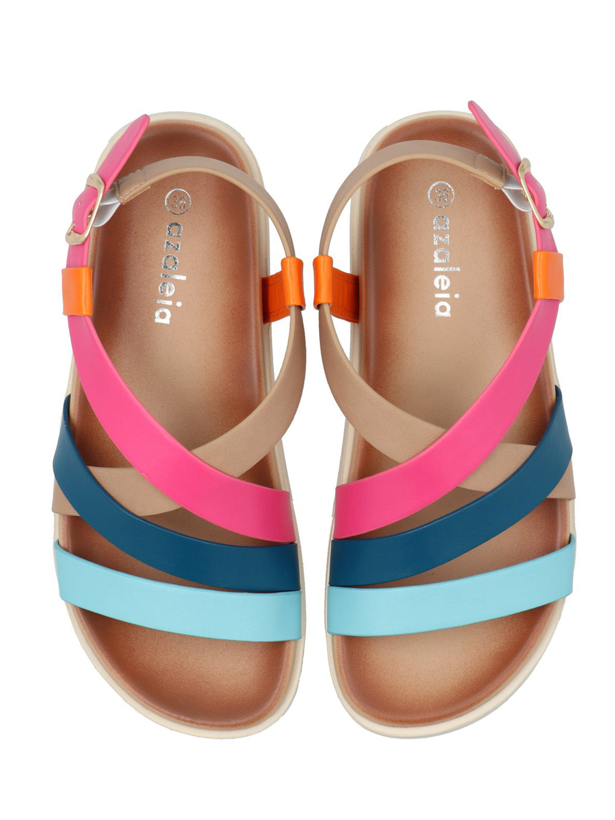 Sandalia Mujer Giordana Fucsia Azaleia