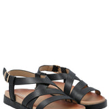 Sandalia Mujer Giordana Negro Azaleia