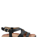 Sandalia Mujer Giordana Negro Azaleia