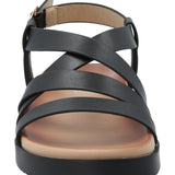 Sandalia Mujer Giordana Negro Azaleia