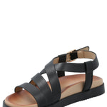 Sandalia Mujer Giordana Negro Azaleia