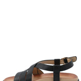 Sandalia Mujer Giordana Negro Azaleia