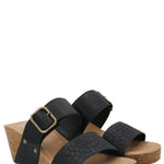 Sandalia Mujer Margarita Negro Azaleia