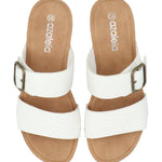 Sandalia Mujer Margarita Blanco Azaleia