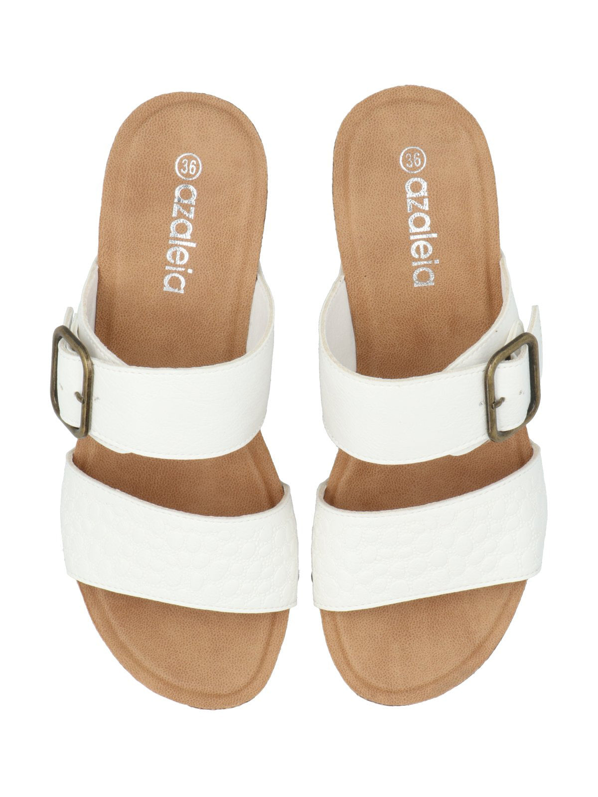 Sandalia Mujer Margarita Blanco Azaleia