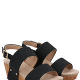 Sandalia Mujer Martita Negro Azaleia