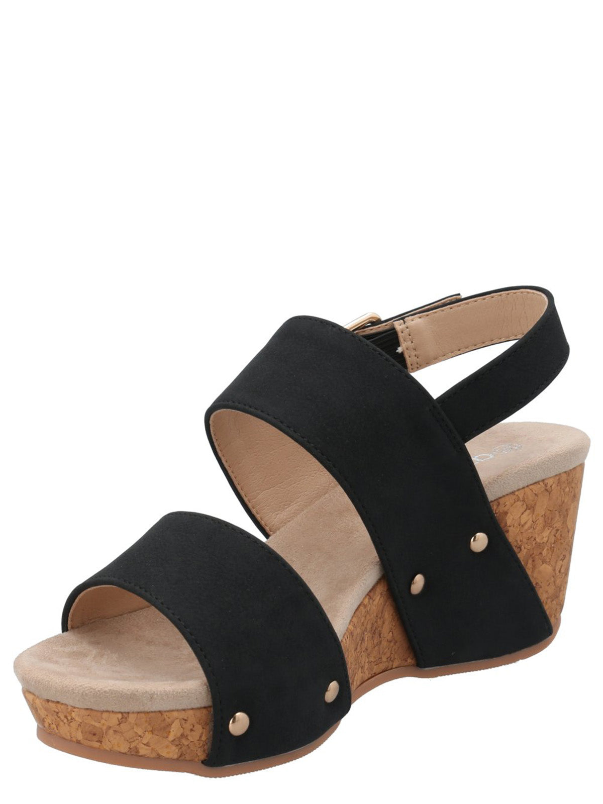 Sandalia Mujer Martita Negro Azaleia