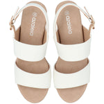 Sandalia Mujer Martita Blanco Azaleia