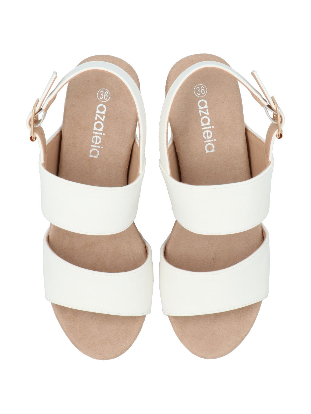 Sandalia Mujer Martita Blanco Azaleia