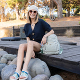 Sandalia Mujer Gianna Azul Azaleia