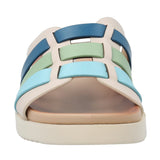 Sandalia Mujer Gianna Azul Azaleia