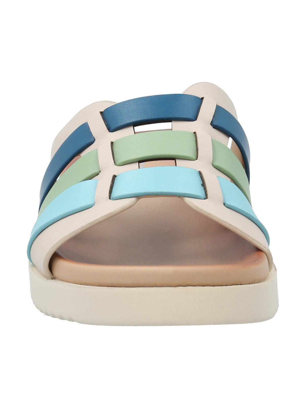 Sandalia Mujer Gianna Azul Azaleia