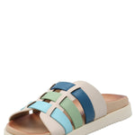 Sandalia Mujer Gianna Azul Azaleia