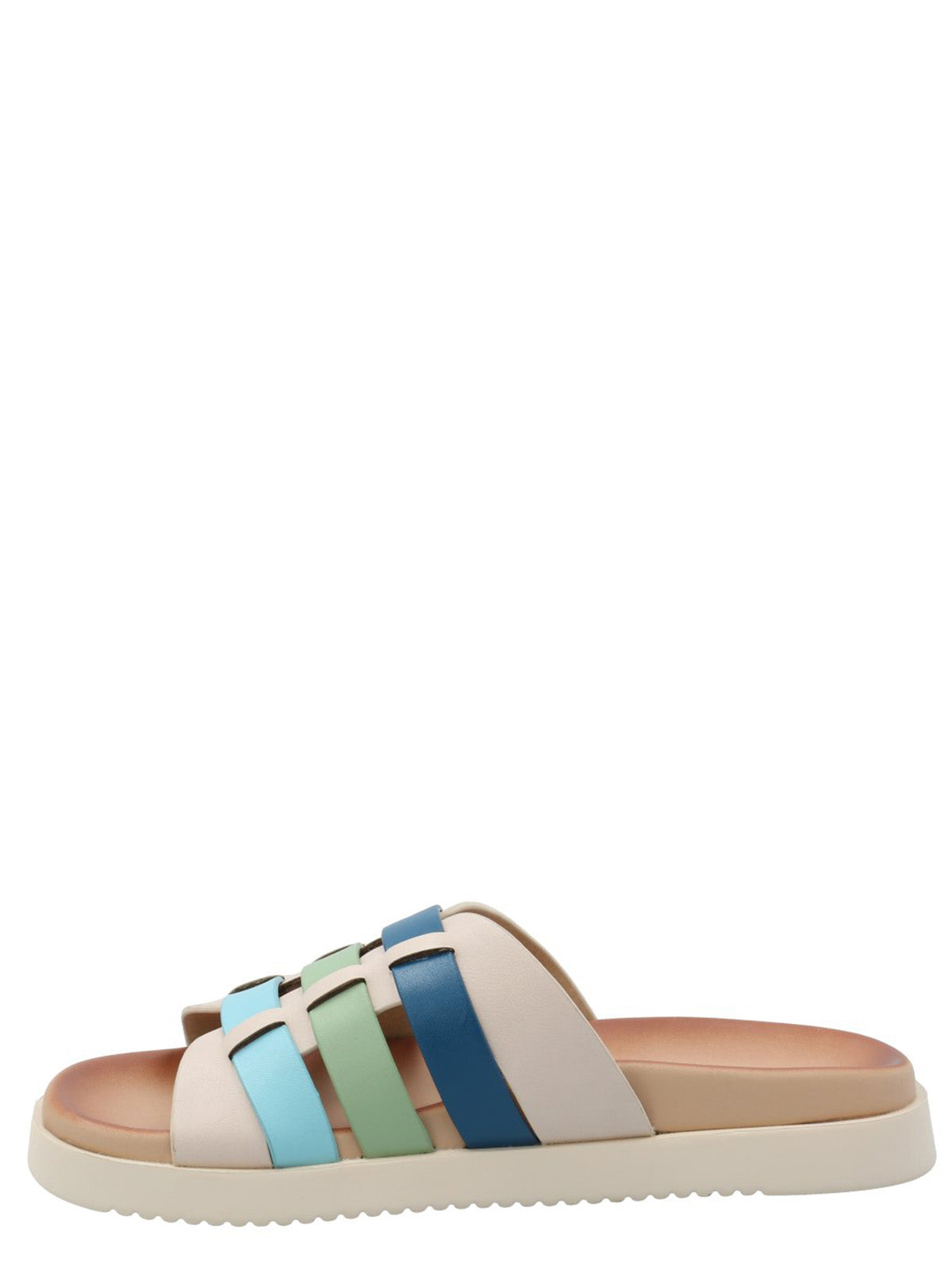 Sandalia Mujer Gianna Azul Azaleia