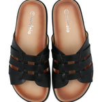 Sandalia Mujer Gianna Negro Azaleia