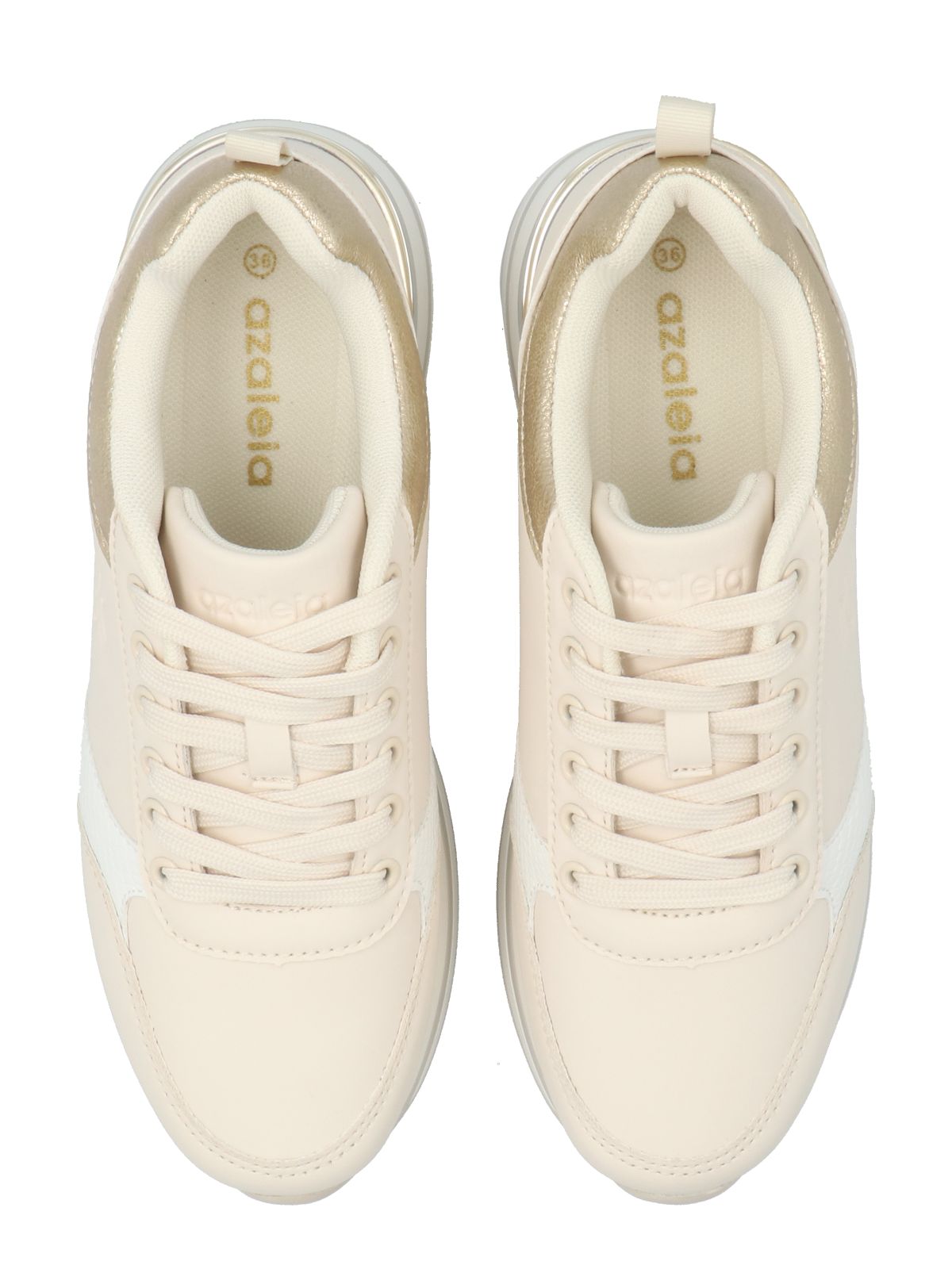 Zapatilla Mujer Claudia 2 Beige Azaleia