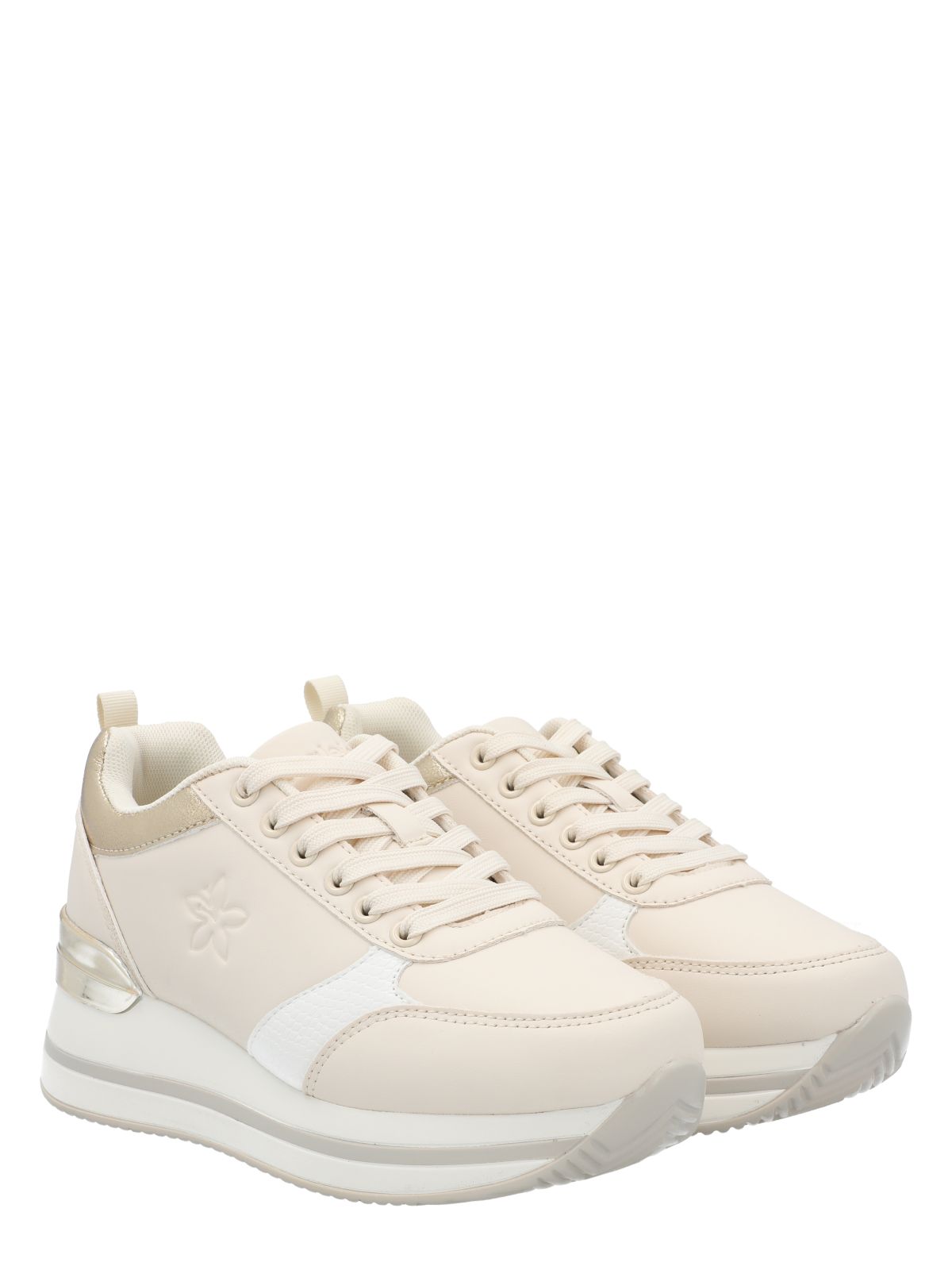 Zapatilla Mujer Claudia 2 Beige Azaleia