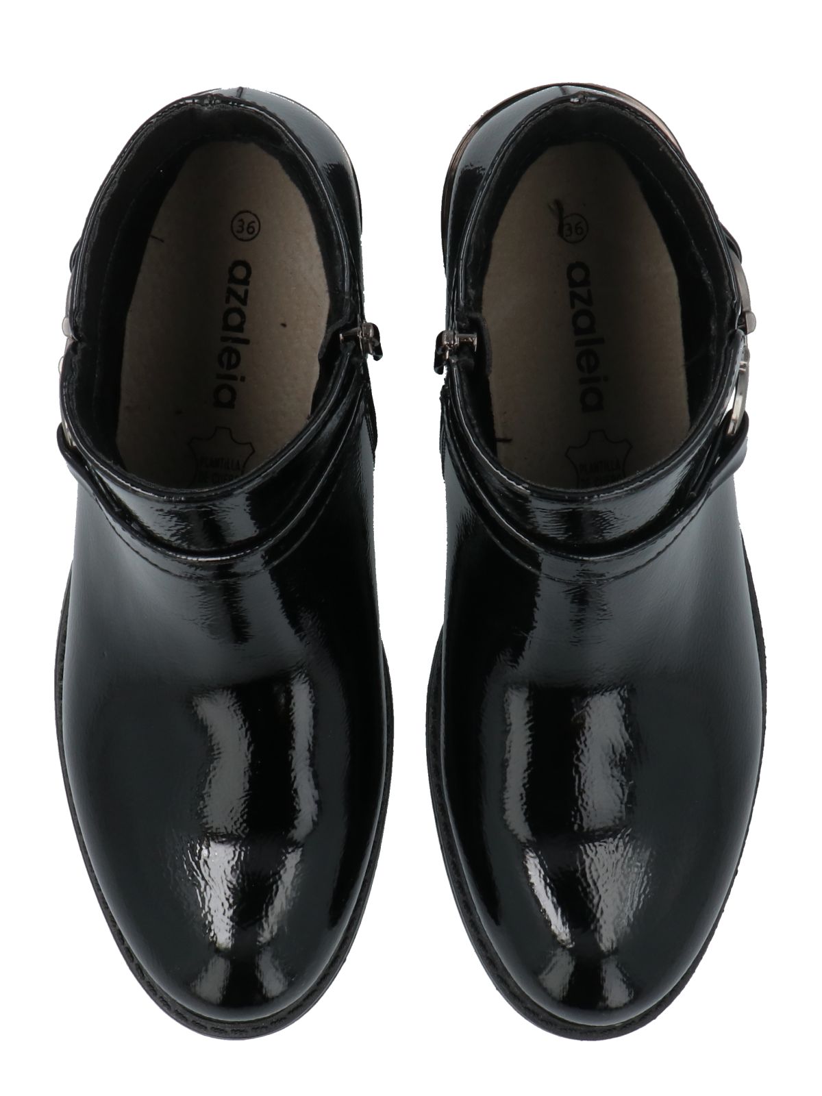 Botín Mujer Amelia Negro Azaleia