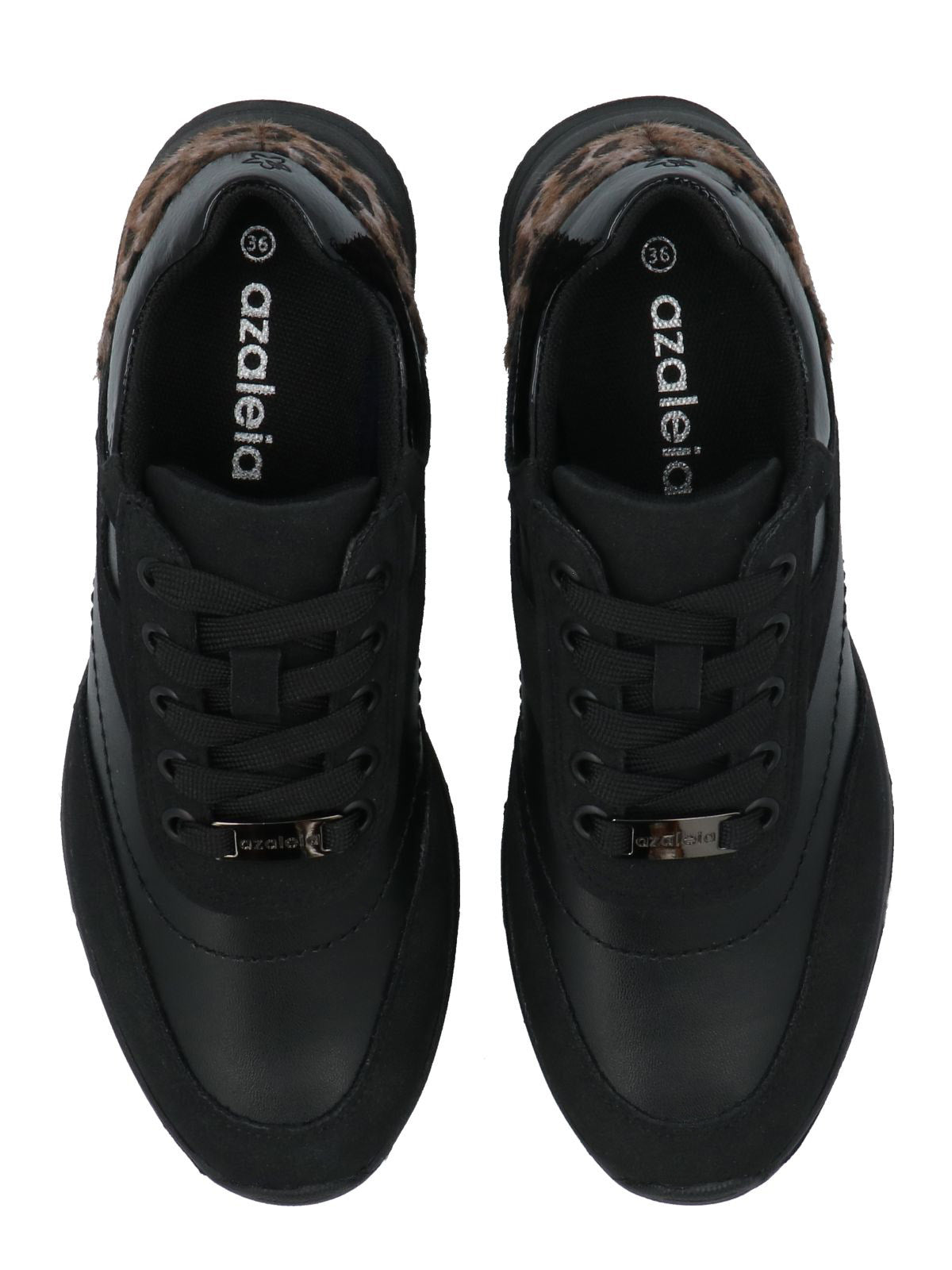 Zapatilla Mujer Selena Negro Azaleia