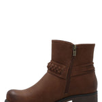Botín Mujer Mila Café Azaleia