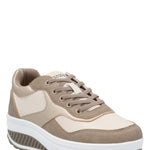 Zapatilla Mujer Whitney Beige Azaleia
