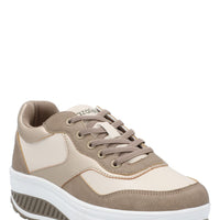 Zapatilla Mujer Whitney Beige Azaleia