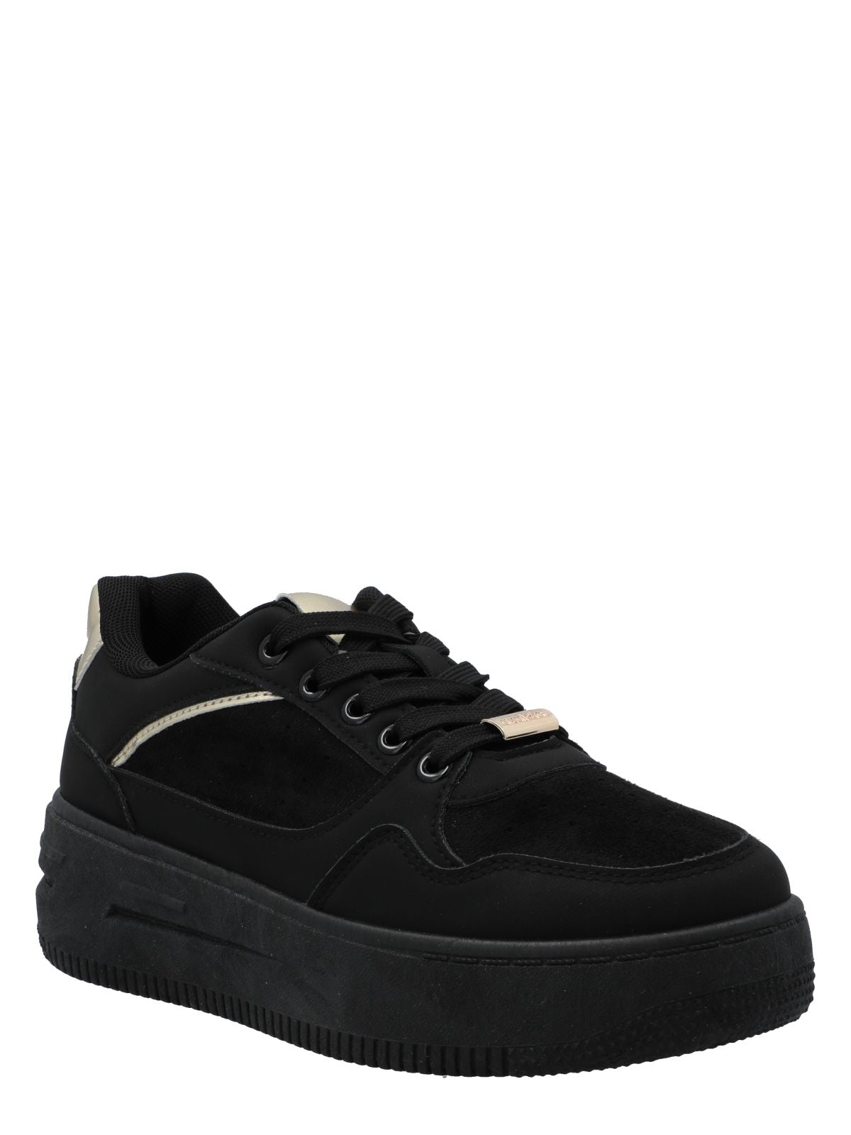 Zapatilla Mujer Bertha Negro Azaleia