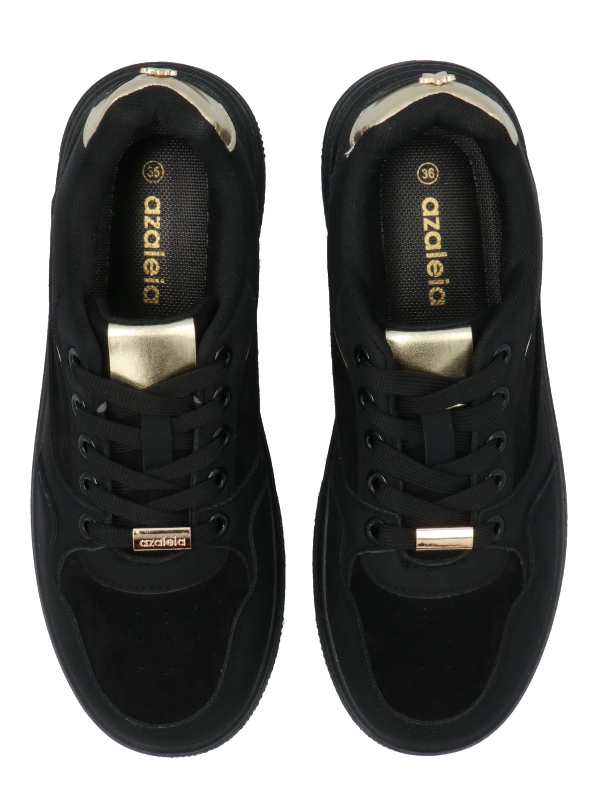 Zapatilla Mujer Bertha Negro Azaleia