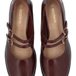 Zapato Mujer Rosa Vino Azaleia