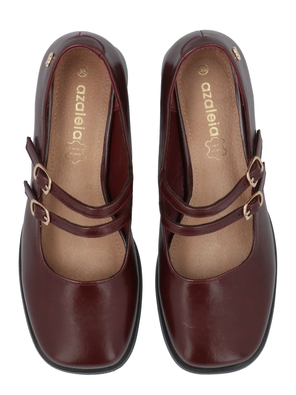 Zapato Mujer Rosa Vino Azaleia