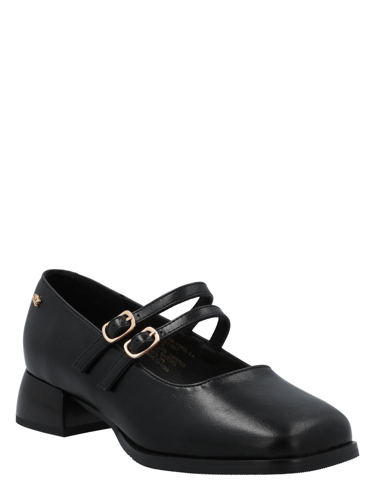 Zapato Mujer Rosa Negro Azaleia