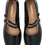 Zapato Mujer Rosa Negro Azaleia