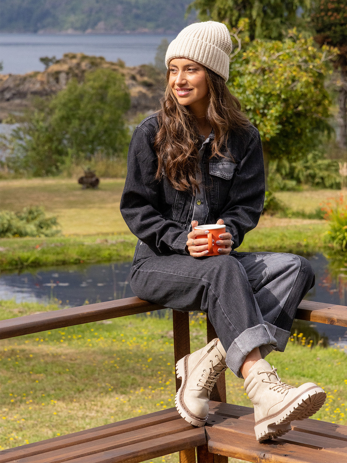Botín Mujer Ludovica Taupe Azaleia