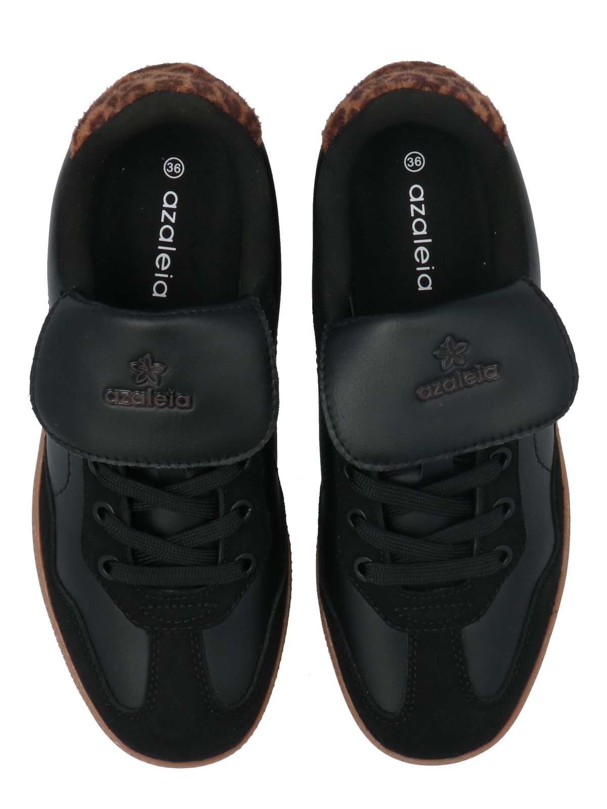 Zapatilla Mujer Iman Negro Azaleia