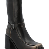 Botín Mujer Cintia Café Azaleia