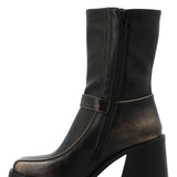 Botín Mujer Cintia Café Azaleia