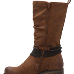 Bota Mujer Rita2 Café Azaleia