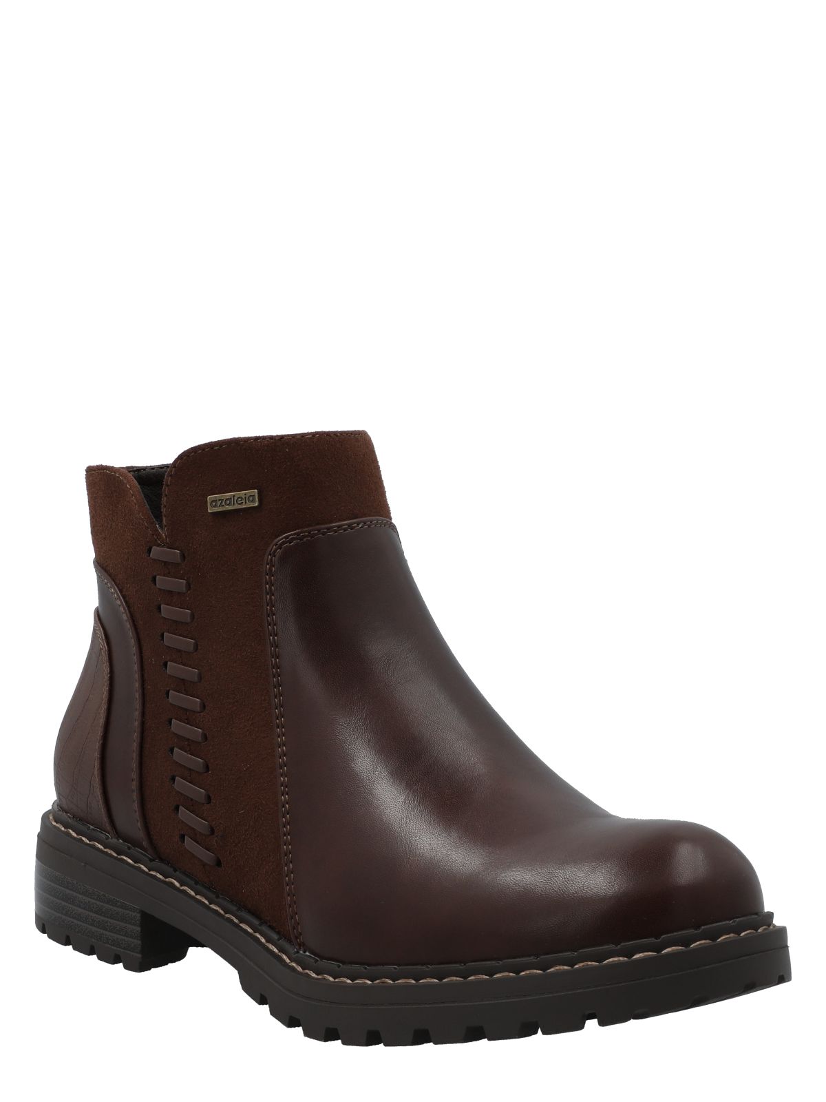 Botín Mujer Lisa 2 Café Azaleia