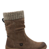 Botín Mujer Nerea Café Azaleia