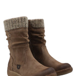 Botín Mujer Nerea Café Azaleia