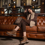 Botín Mujer Naia Cognac Azaleia