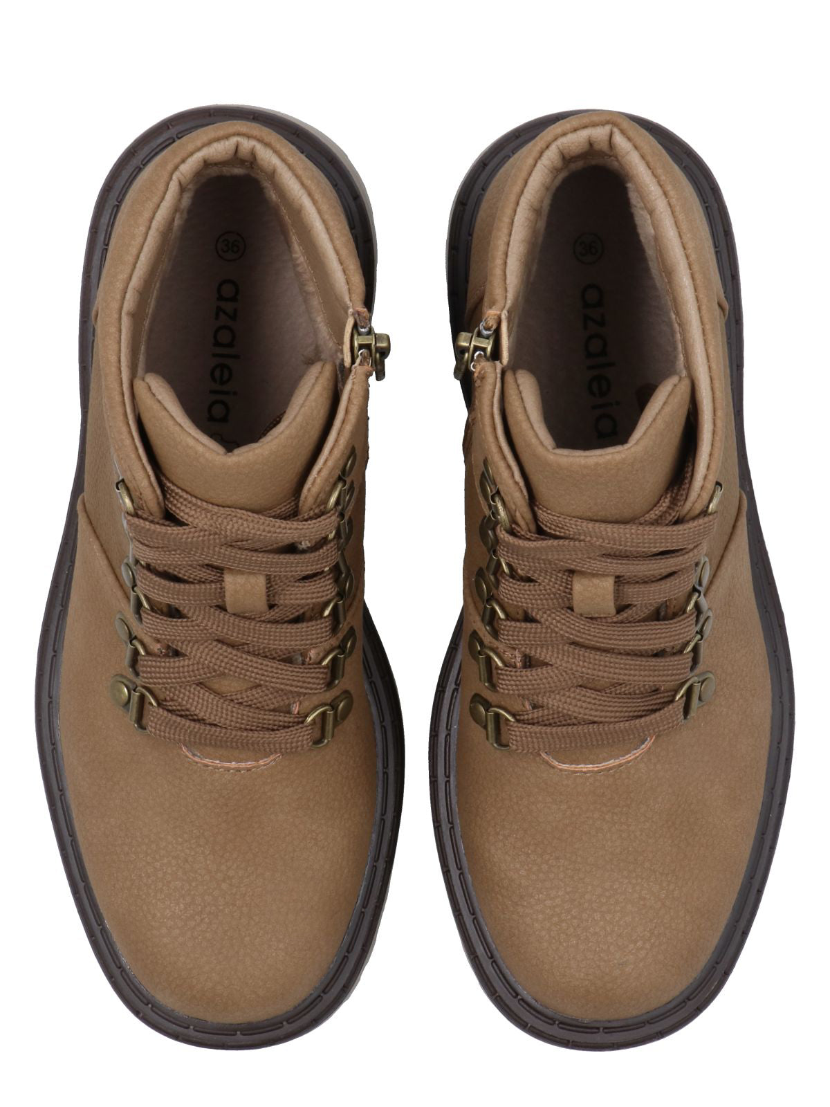 Botín Mujer Naia Cognac Azaleia