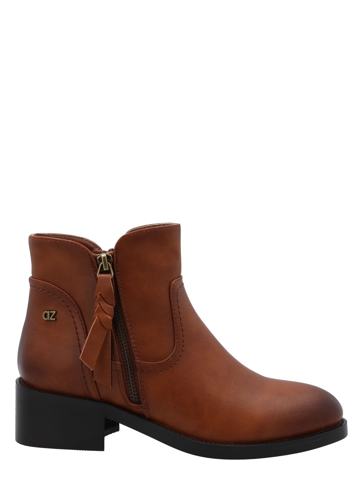 Botín Mujer Elia Cognac Azaleia