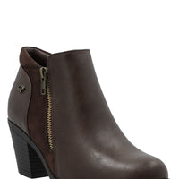 Botín Mujer Paola Chocolate Azaleia