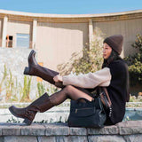 Bota Mujer Estefan Café Azaleia