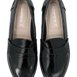 Mocasín Mujer Arco Negro Azaleia