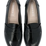 Mocasín Mujer Arco Negro Azaleia