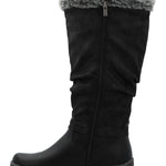 Bota Mujer Luz Negro Azaleia