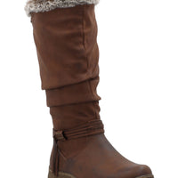 Bota Mujer Luz Café Azaleia