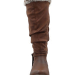 Bota Mujer Luz Café Azaleia